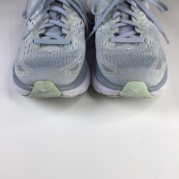 HOKA Clifton 8 Sneaker in Blue Fog Size 7.5 - Picture 3 of 16